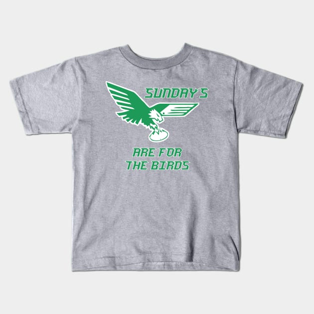 Sundays Are For The Birds Tee Shirt Kids T-Shirt by generationtees